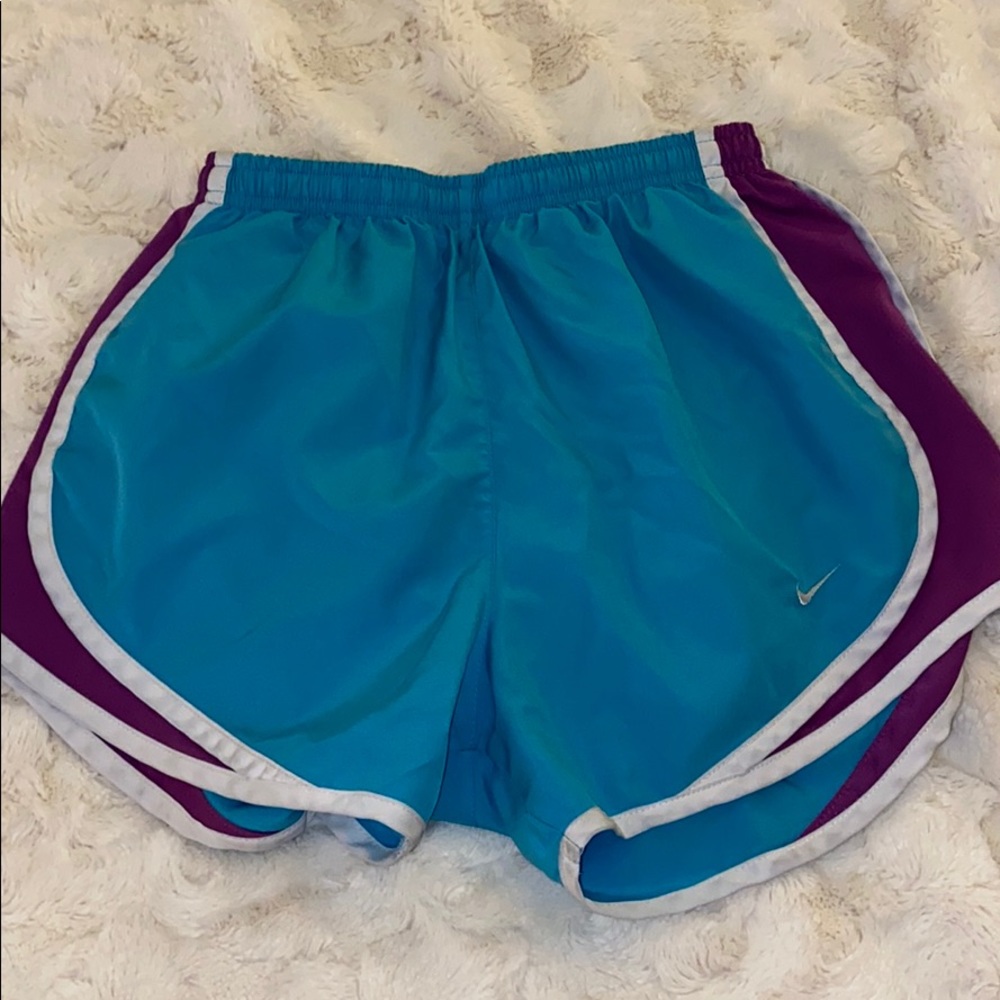 Blue/Purple/White Nike Shorts